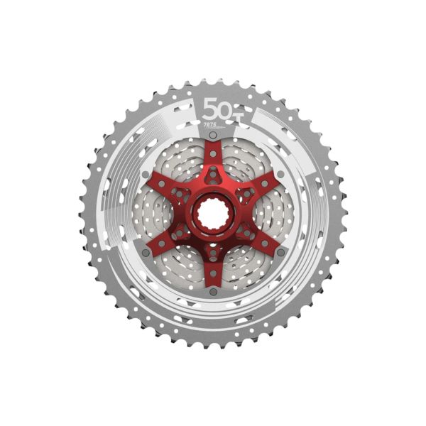 Sunrace Cassette Sprocket Mx80 11S 11-50T Metalic Silver