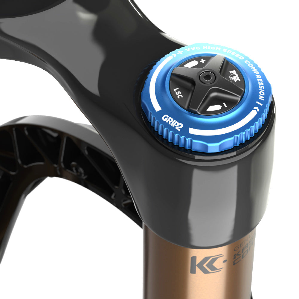 FOX 36 Float Grip2 Factory 29" Suspension Fork - 150mm Travel - Tapered Steerer - 15x110mm Boost Axle - 44mm Offset - Black
