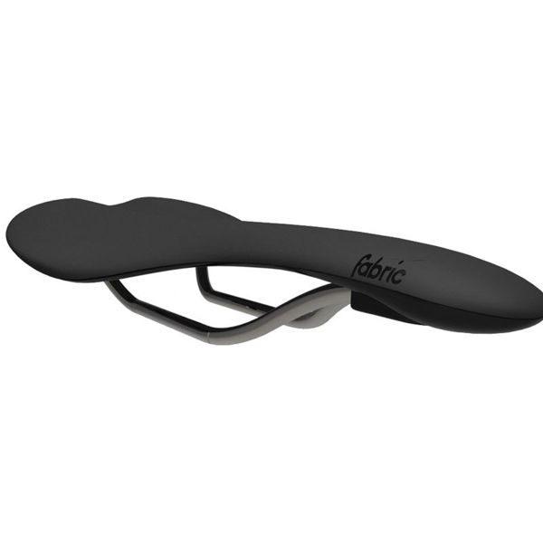 Fabric Saddle Scoop Flat Race Black