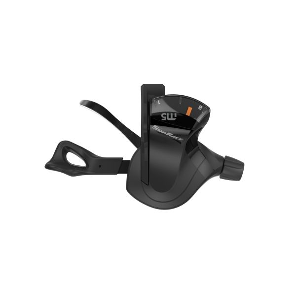 Sunrace Trigger-Schalthebel M503 8-fach Rechts – Doppelhebel, 2100 Mm Kabel, Schwarz, Für MTB Sunrace Trigger-Schalthebel M503 8-fach Rechts – Doppelhebel, 2100 Mm Kabel, Schwarz, Für MTB